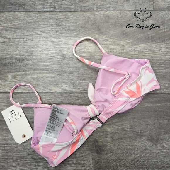 Billabong Another Paradise Knot Front Bikini Top Size M - Picture 5 of 5